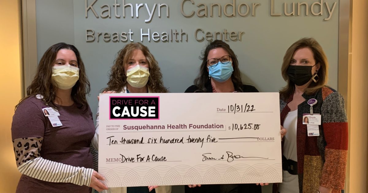Drive For a Cause Susquehanna Health Foundation