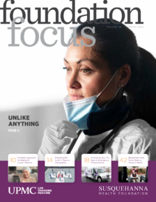 Foundation Focus Magazine Spring 2021 Cover